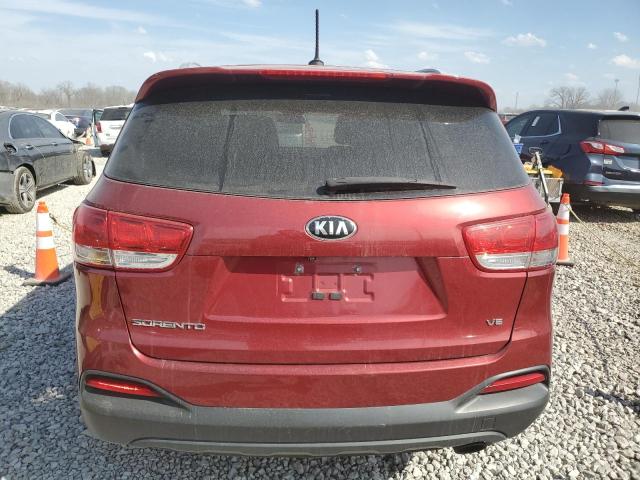Parquets KIA SORENTO 2016 Czerwony