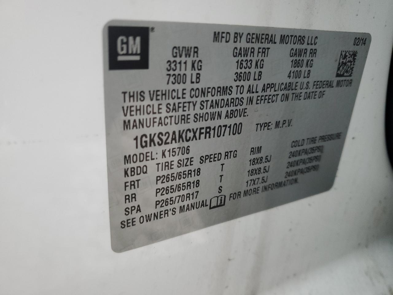 2015 GMC Yukon - Image 16