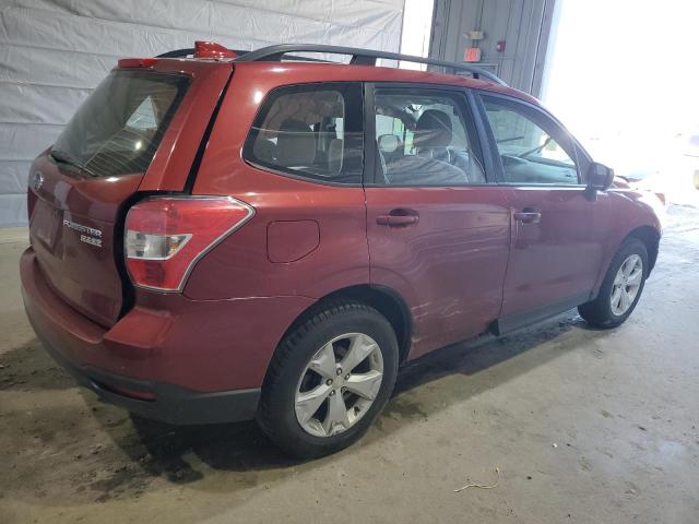 Паркетники SUBARU FORESTER 2016 Бордовый