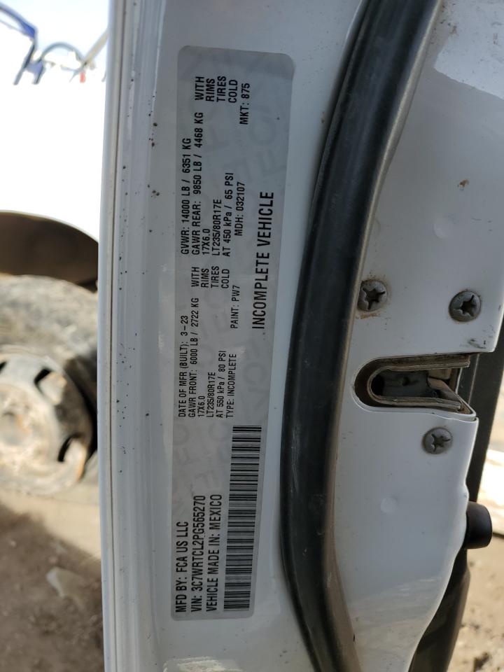 2023 Ram 3500 VIN: 3C7WRTCL2PG565270 Lot: 49715535