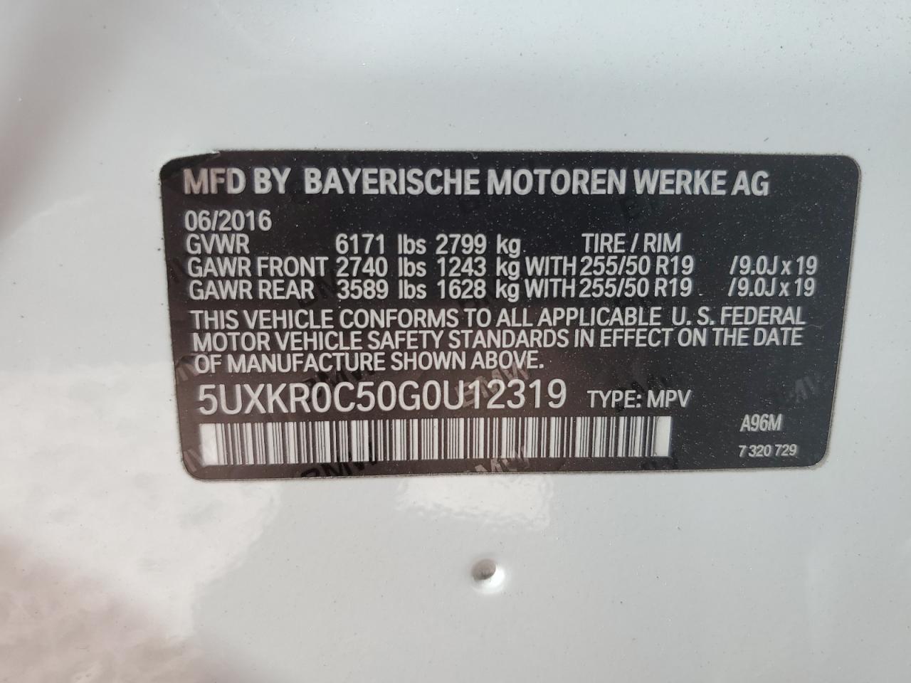 2016 BMW X5 - Image 13