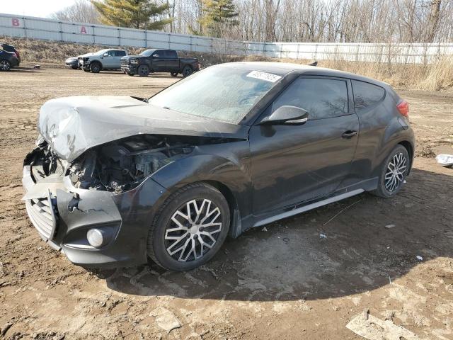 2016 Hyundai Veloster Turbo de vânzare în Davison, MI - Front End