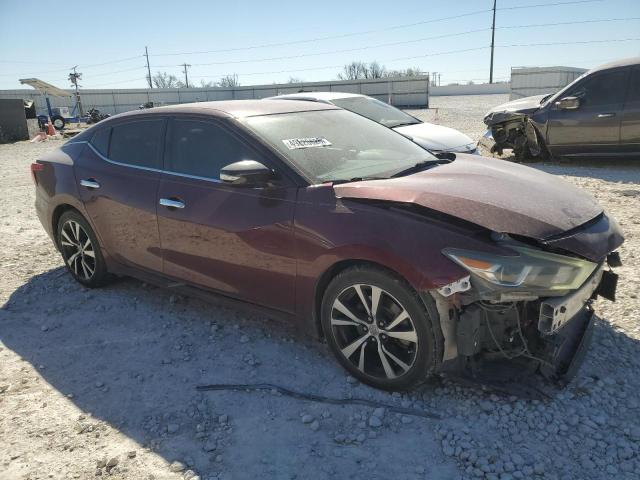  NISSAN MAXIMA 2018 Burgundy