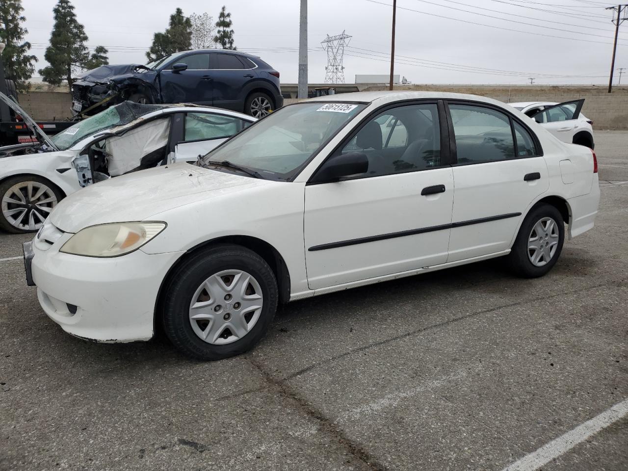 2004 Honda Civic Dx Vp за продажба в Rancho Cucamonga, CA - Normal Wear