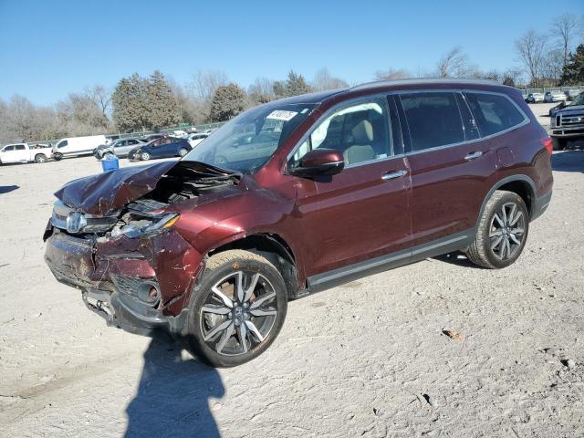  HONDA PILOT 2021 Czerwony