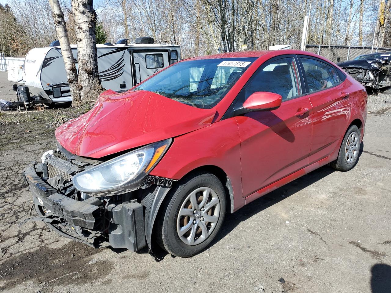 2014 Hyundai Accent Gls იყიდება Portland-ში, OR - Front End