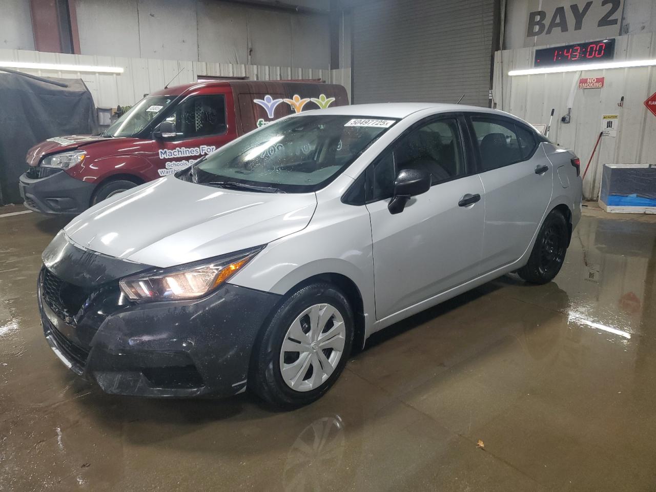 2020 Nissan Versa S на продаже в Elgin, IL - Front End