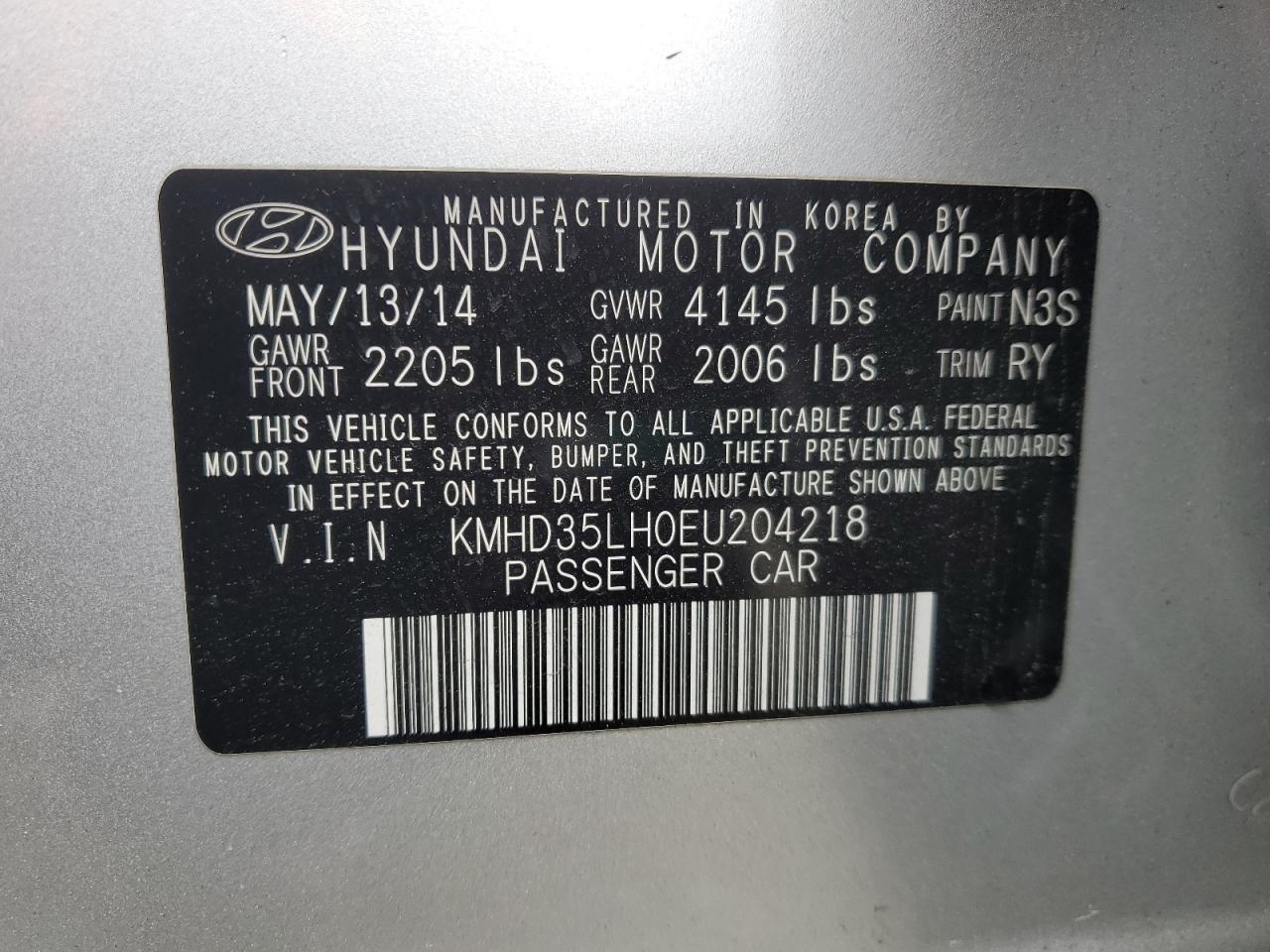 2014 Hyundai Elantra - Image 13