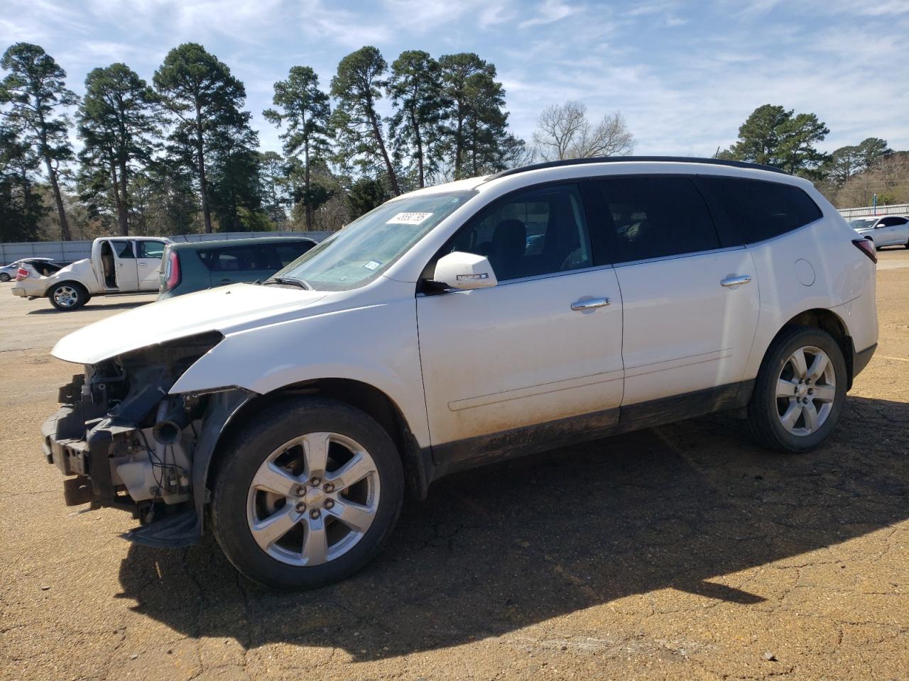 2017 Chevrolet Traverse Lt იყიდება Longview-ში, TX - Front End