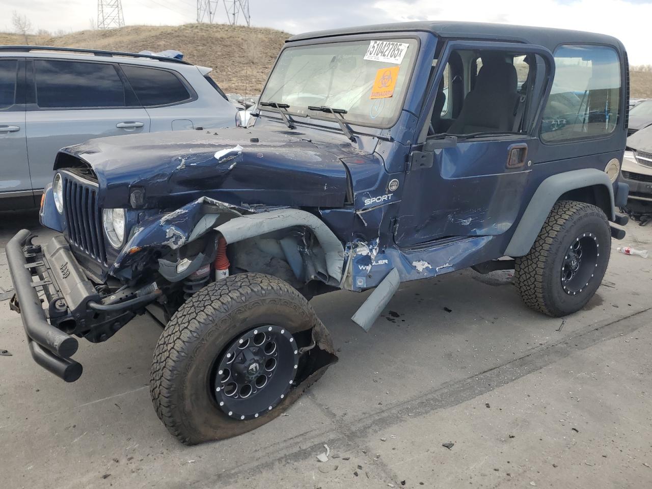 2006 Jeep Wrangler / Tj Sport de vânzare în Littleton, CO - Front End