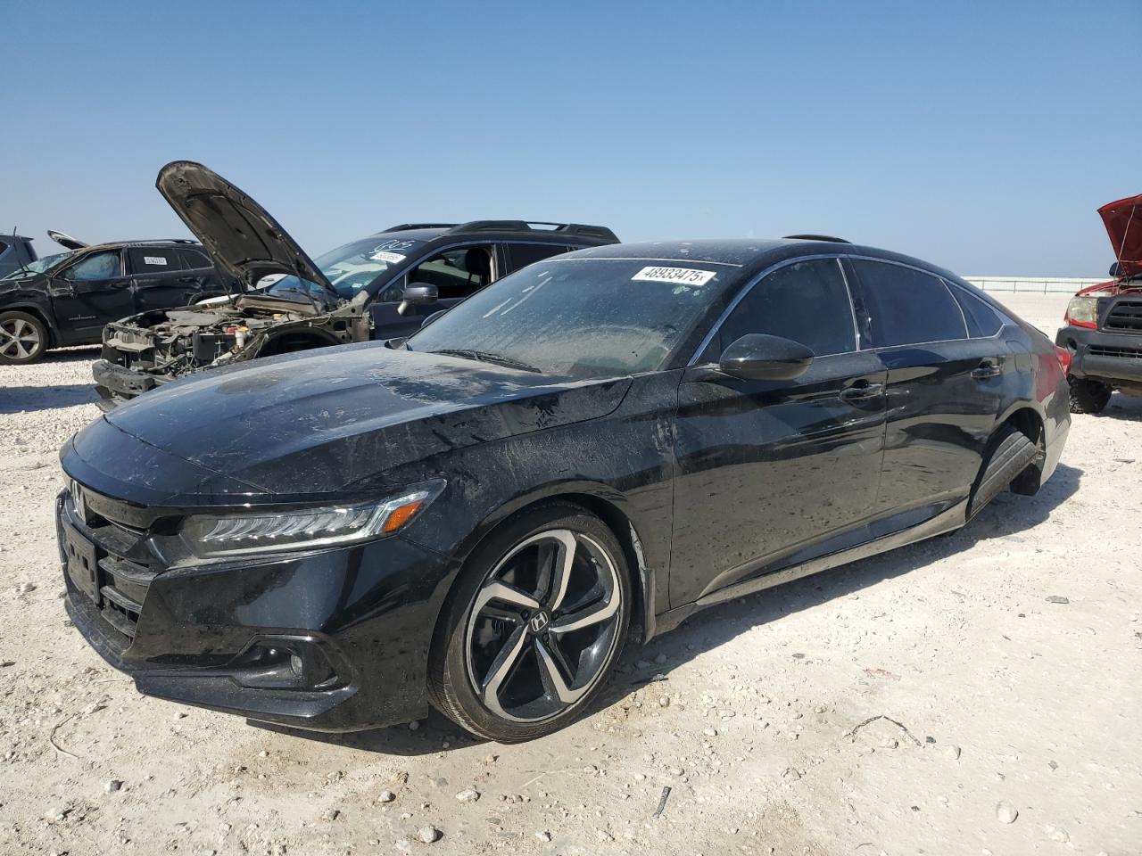 2021 Honda Accord Sport en Venta en Temple, TX - Rear End