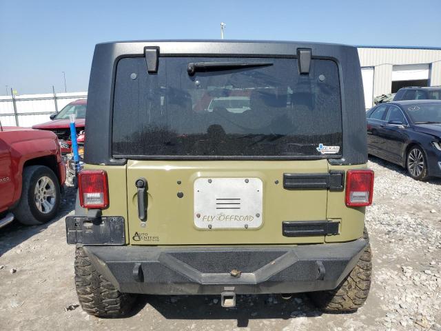  JEEP WRANGLER 2013 Зеленый