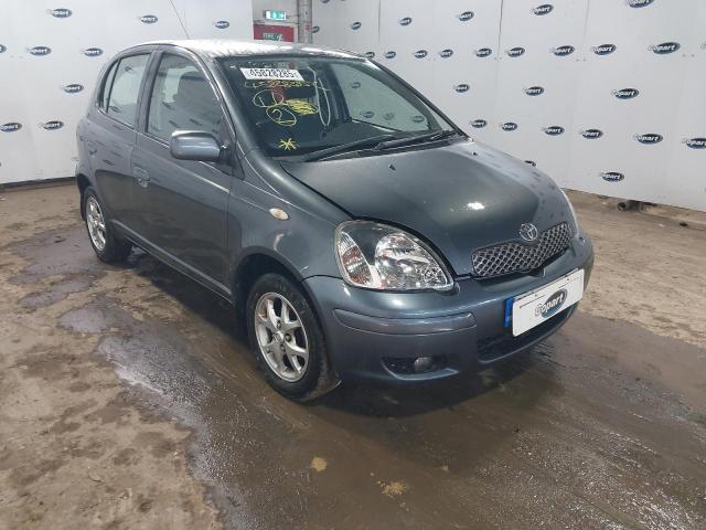 2005 TOYOTA YARIS BLUE