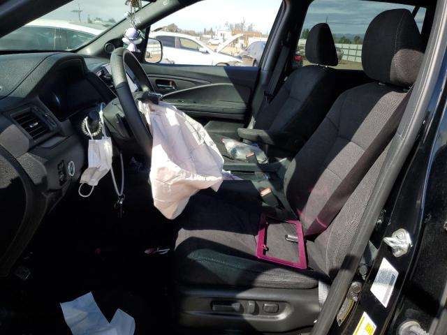  HONDA PILOT 2022 Черный