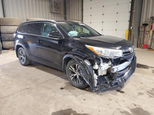  TOYOTA HIGHLANDER 2016 Черный