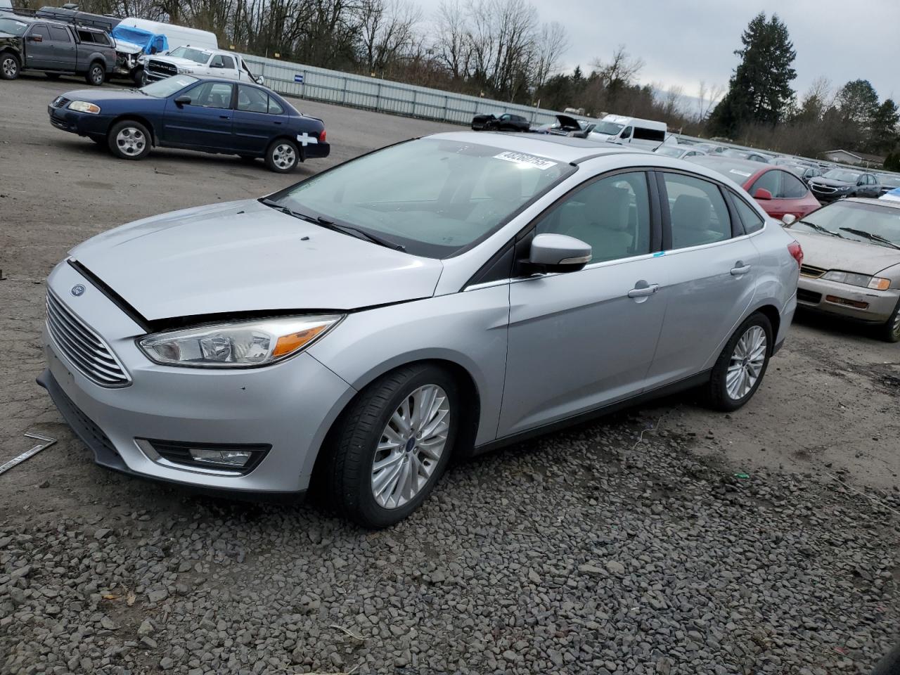 2018 Ford Focus Titanium للبيع في Portland، OR - Side