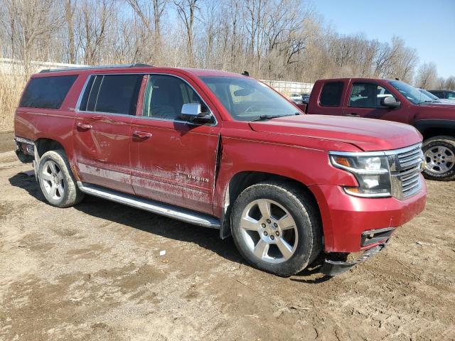  CHEVROLET SUBURBAN 2015 Красный