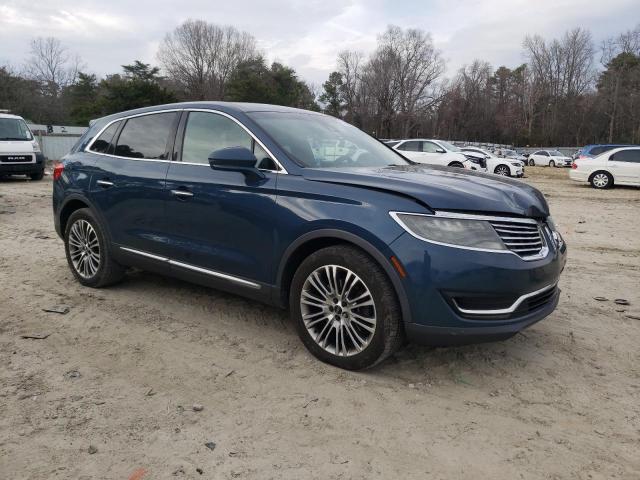 Parquets LINCOLN MKX 2016 Blue