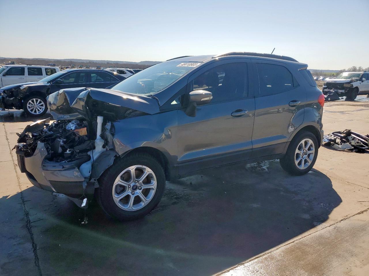2021 Ford Ecosport Se იყიდება Grand Prairie-ში, TX - Front End