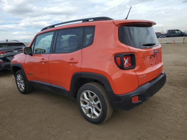  JEEP RENEGADE 2017 Оранжевый
