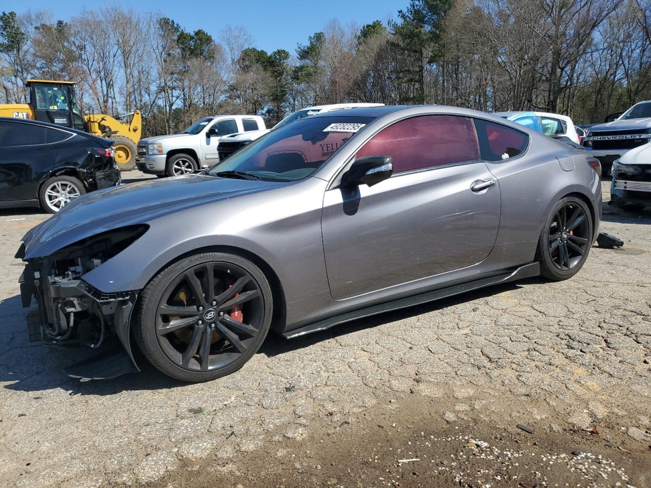 2011 Hyundai Genesis Coupe 3.8L de vânzare în Austell, GA - Front End