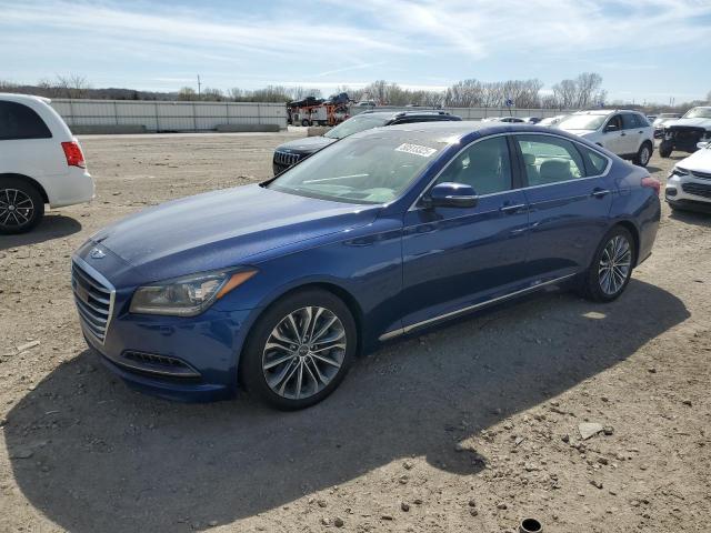 Седани HYUNDAI GENESIS 2015 Синій