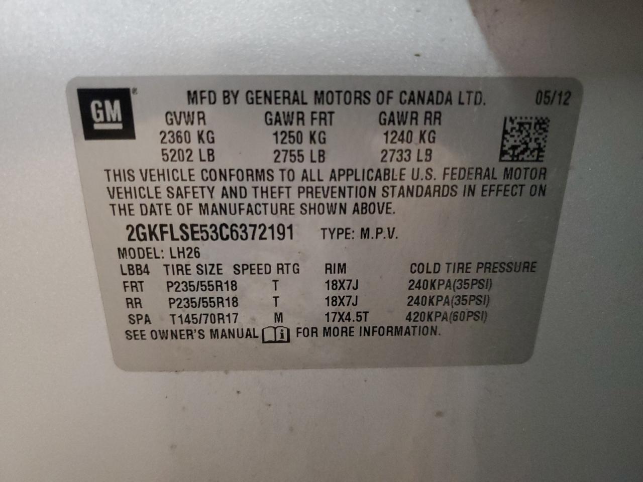 2012 GMC Terrain - Image 13