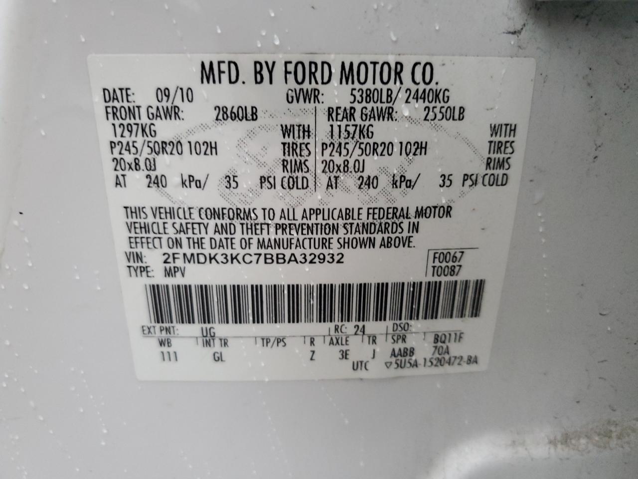 2011 Ford Edge - Image 14