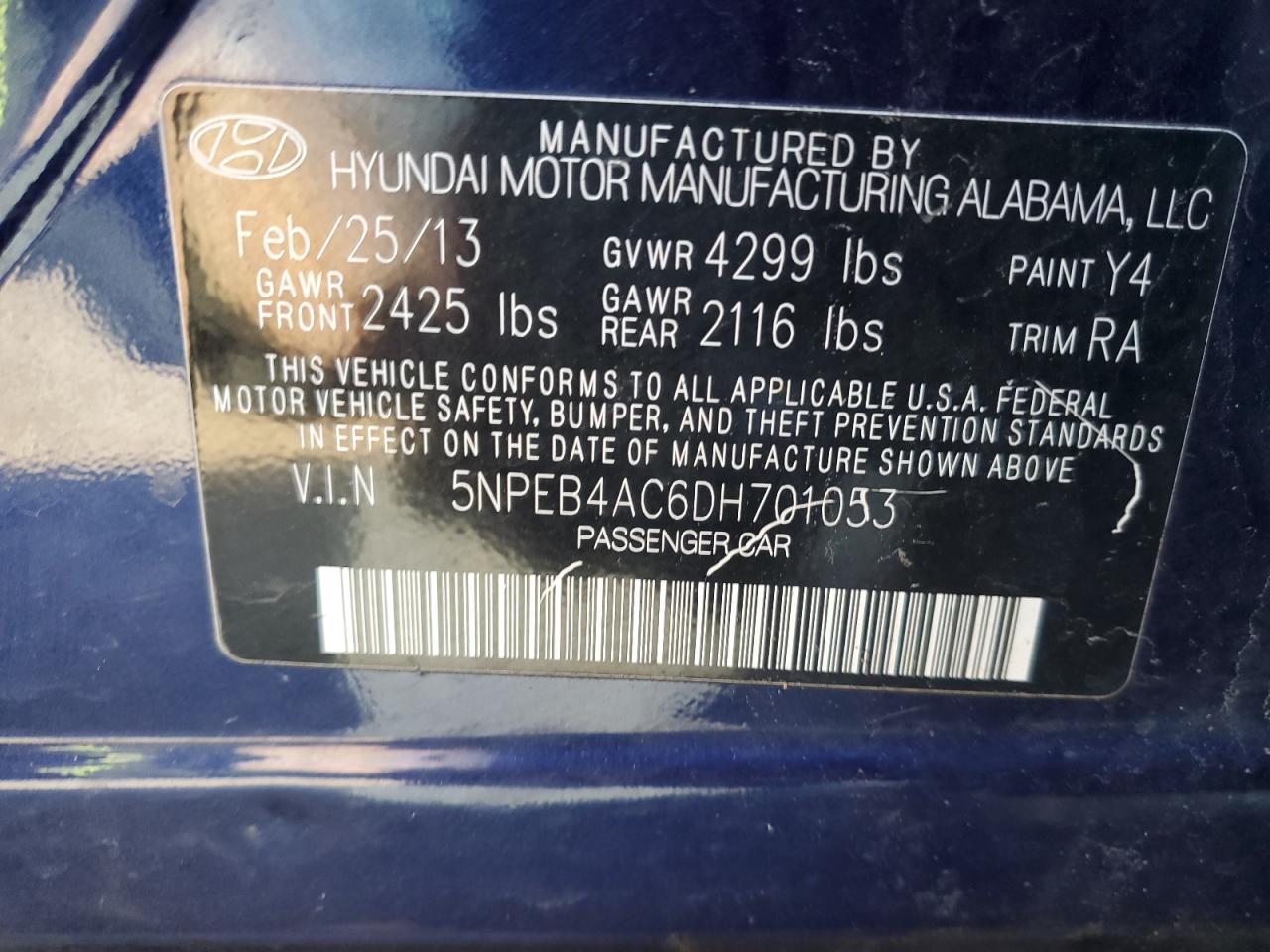 2013 Hyundai Sonata - Image 14