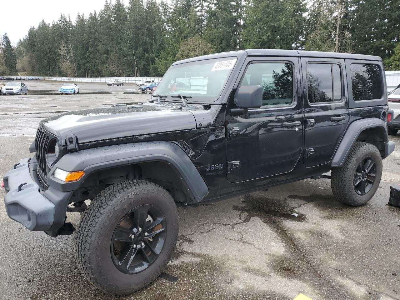 2021 Jeep Wrangler Unlimited Sport de vânzare în Arlington, WA - Undercarriage