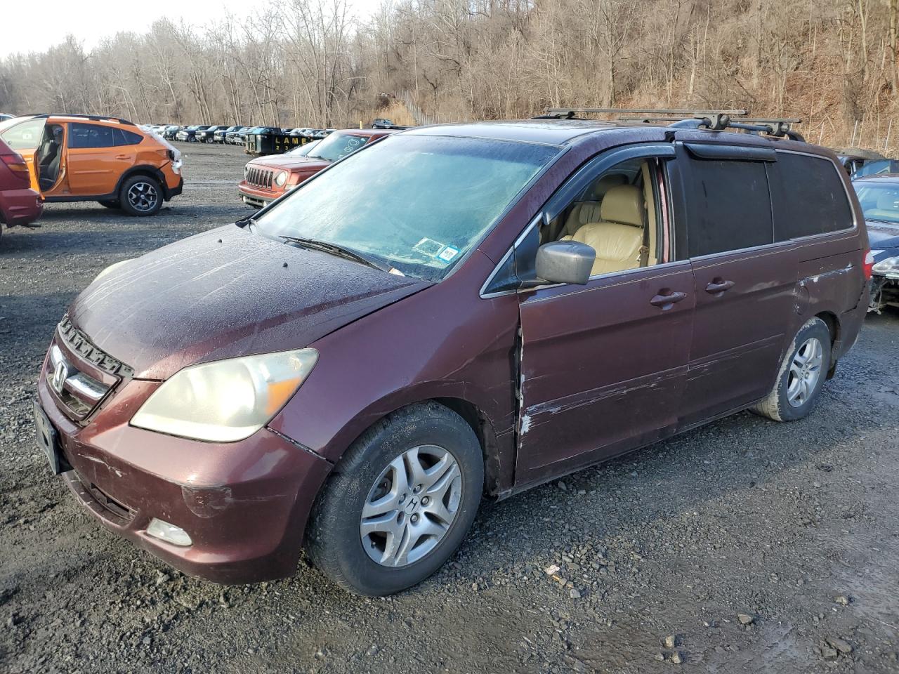 2007 Honda Odyssey Exl за продажба в Marlboro, NY - Side
