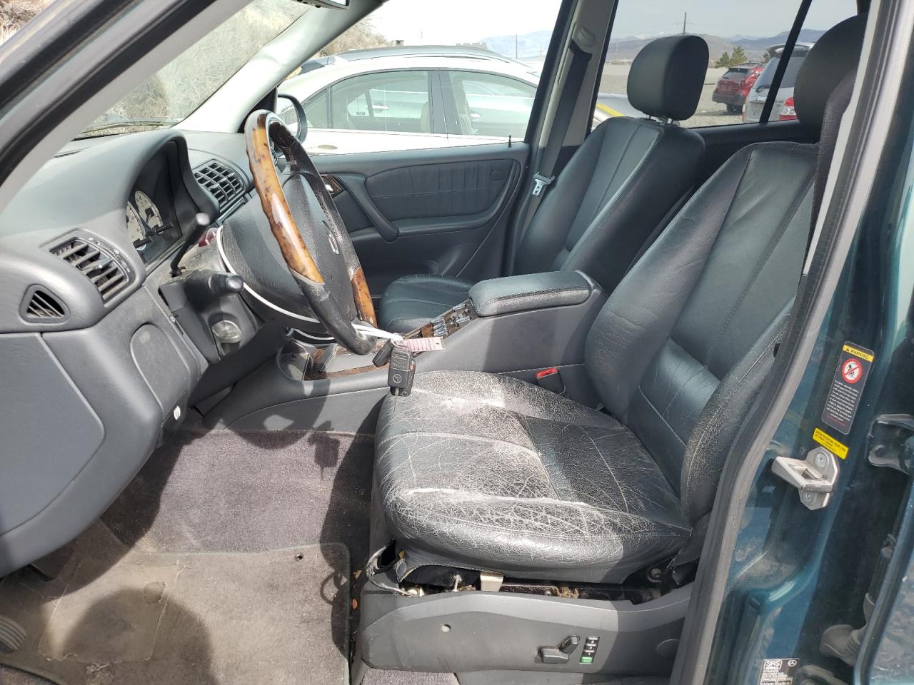2000 Mercedes-Benz Ml 55 VIN: 4JGAB74E1YA166848 Lot: 47744615