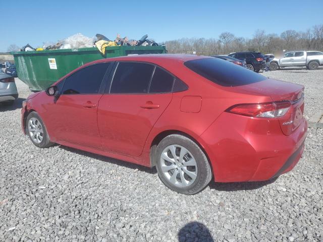  TOYOTA COROLLA 2021 Красный