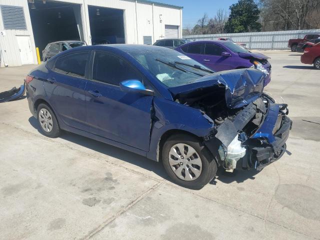 Sedans HYUNDAI ACCENT 2015 Granatowy