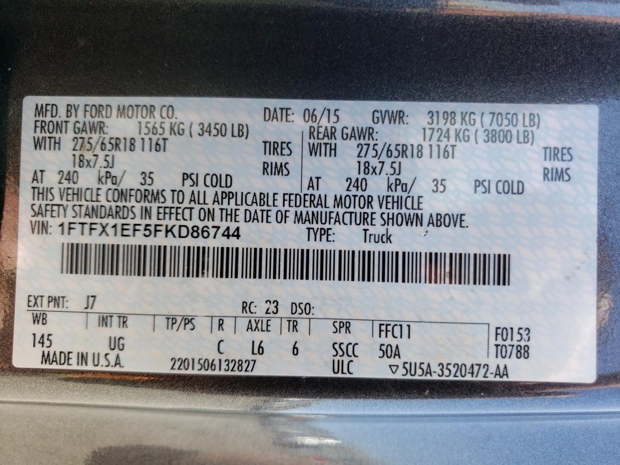 2015 Ford F-150 - Image 12