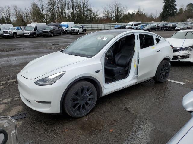  TESLA MODEL Y 2021 Biały