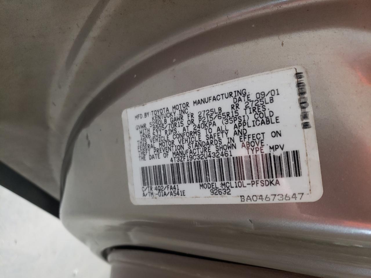 2002 Toyota Sienna - Image 15