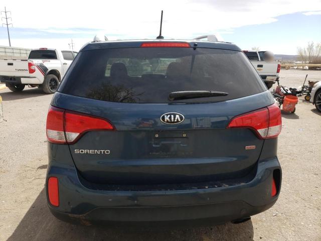  KIA SORENTO 2014 Темно-бирюзовый