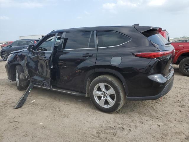  TOYOTA HIGHLANDER 2022 Черный