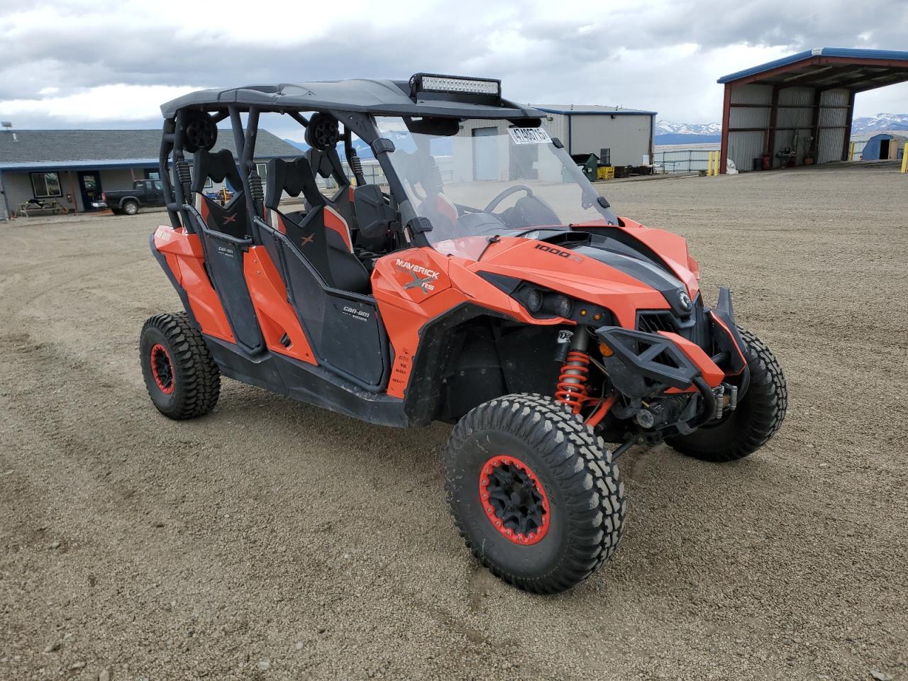 2014 Can-Am Maverick Max 1000R X Rs Dps en Venta en Helena, MT - Burn