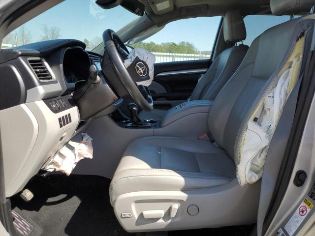  TOYOTA HIGHLANDER 2017 Silver