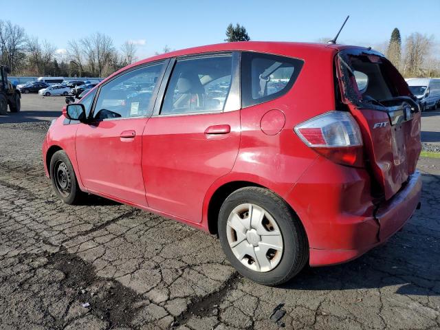  HONDA FIT 2012 Red