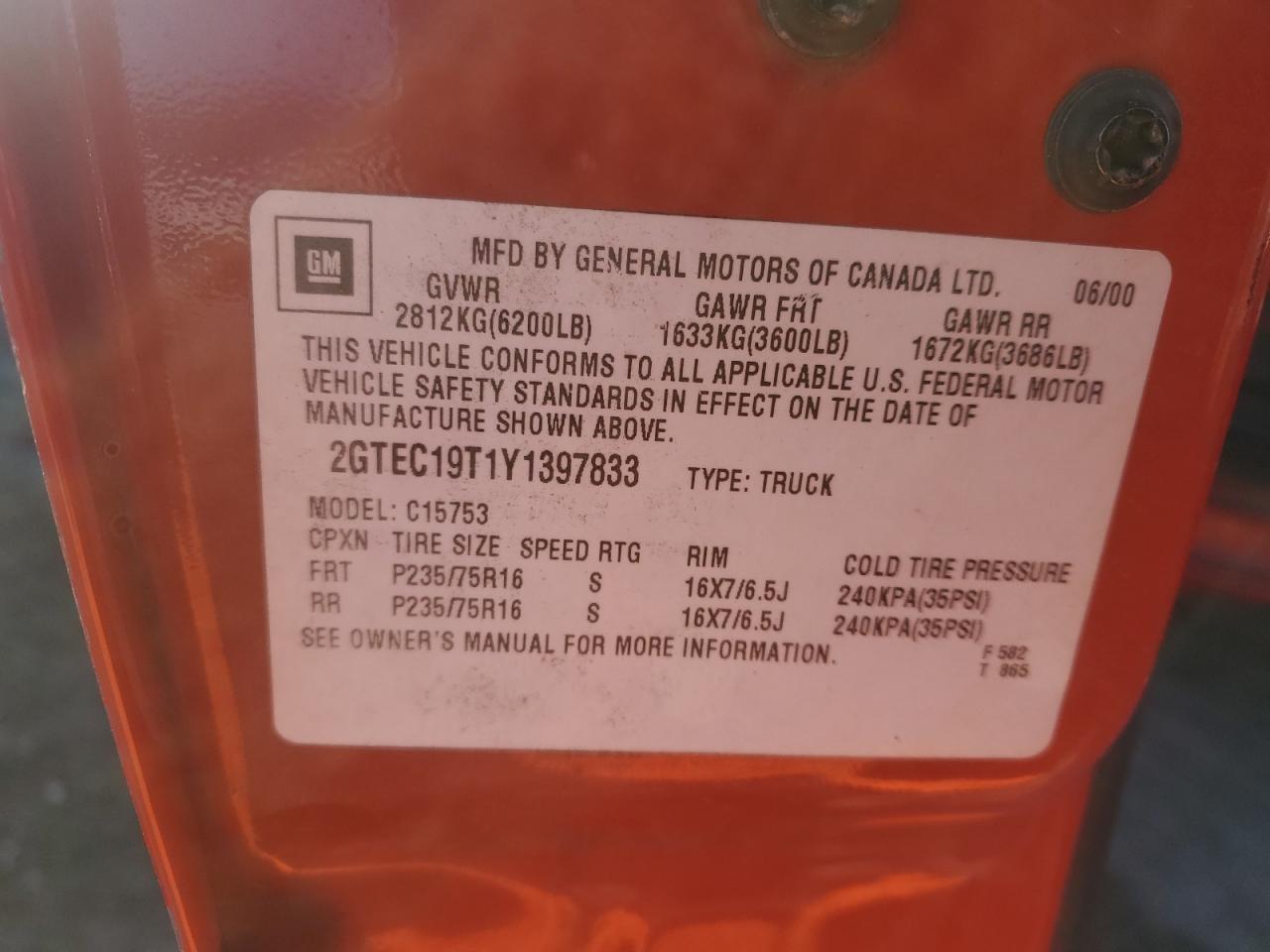 2000 GMC Sierra - Image 12
