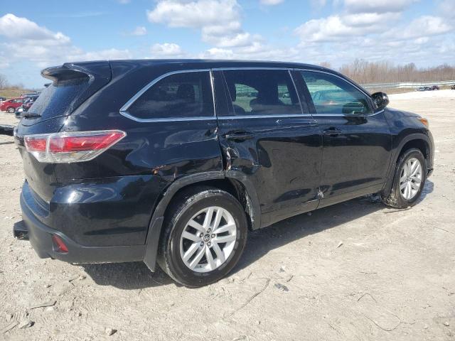  TOYOTA HIGHLANDER 2016 Black