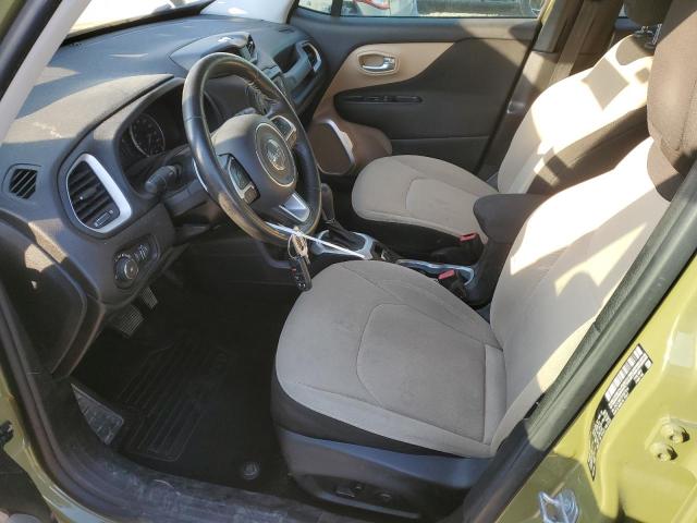  JEEP RENEGADE 2015 Зеленый