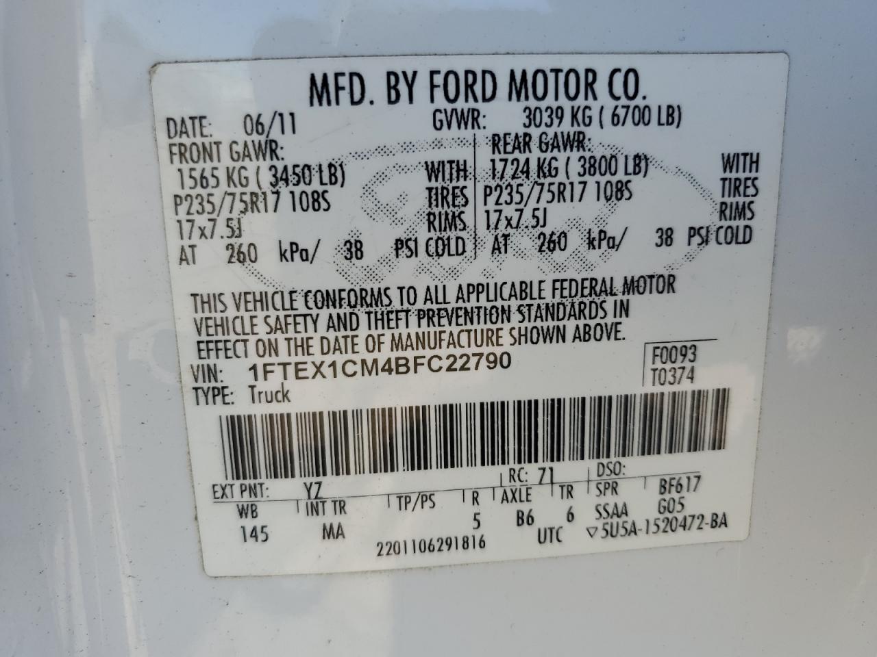 2011 Ford F-150 - Image 14