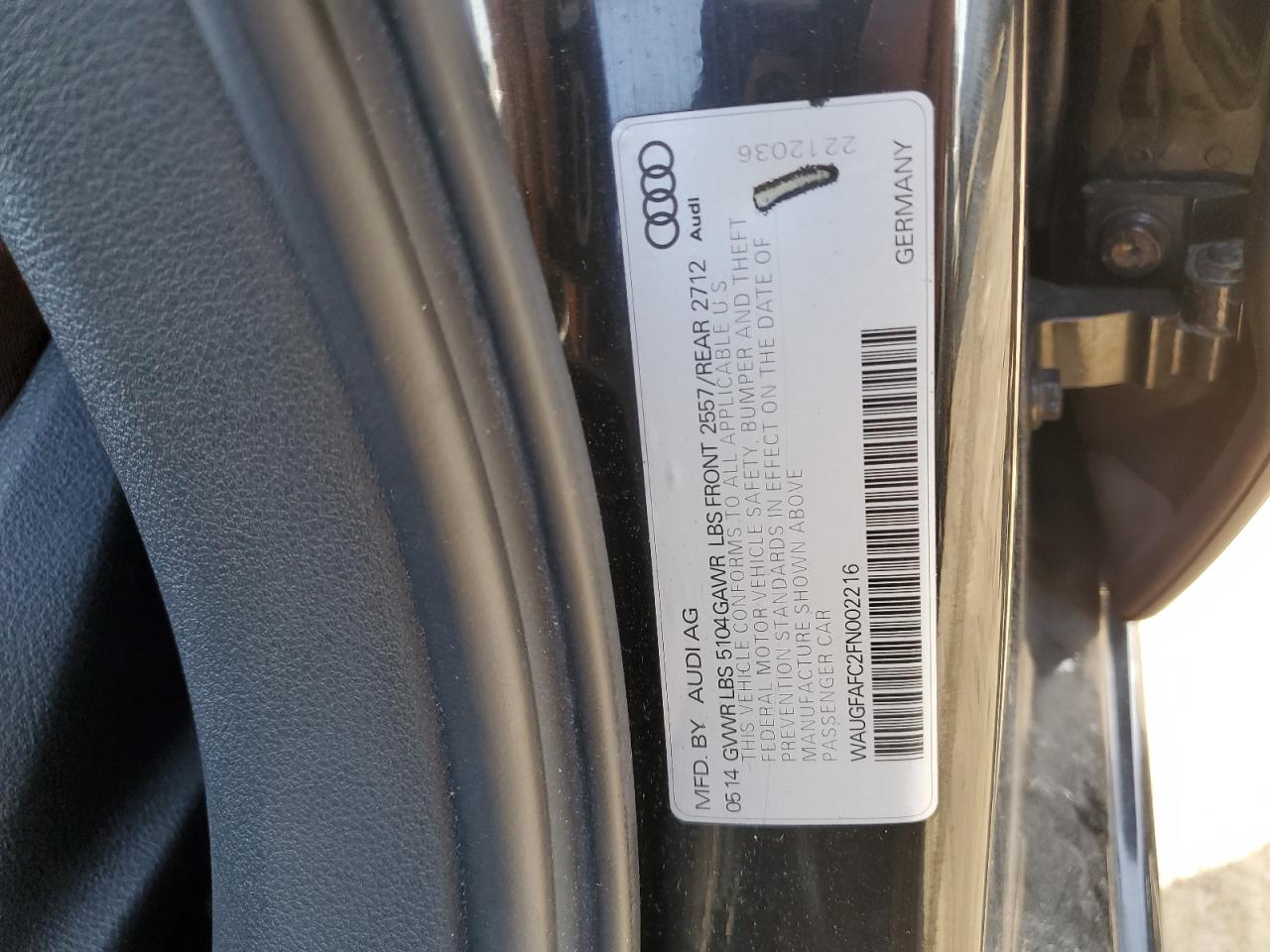 2015 Audi A6 - Image 12