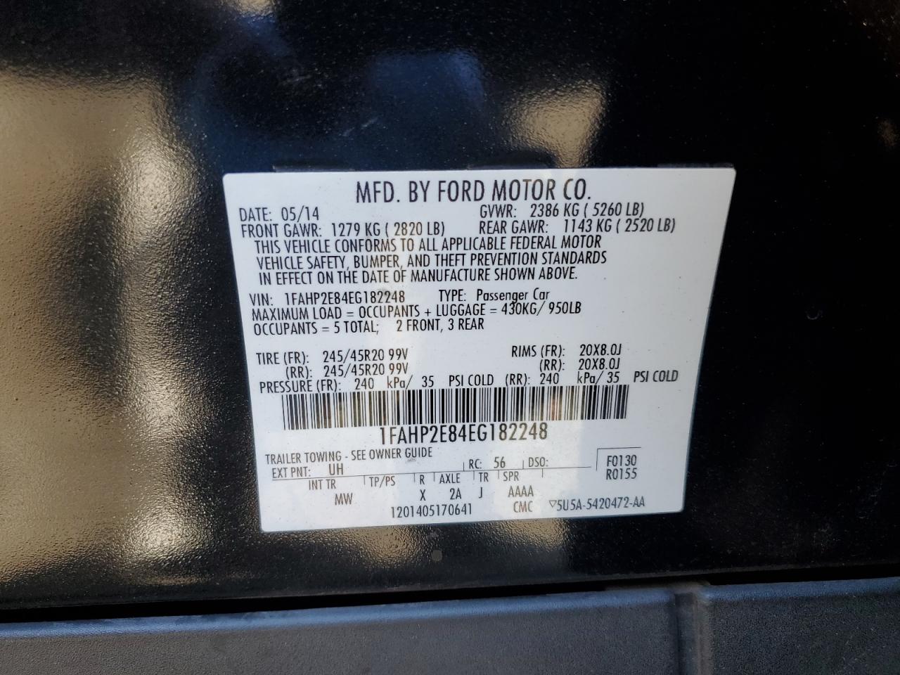 2014 Ford Taurus - Image 13