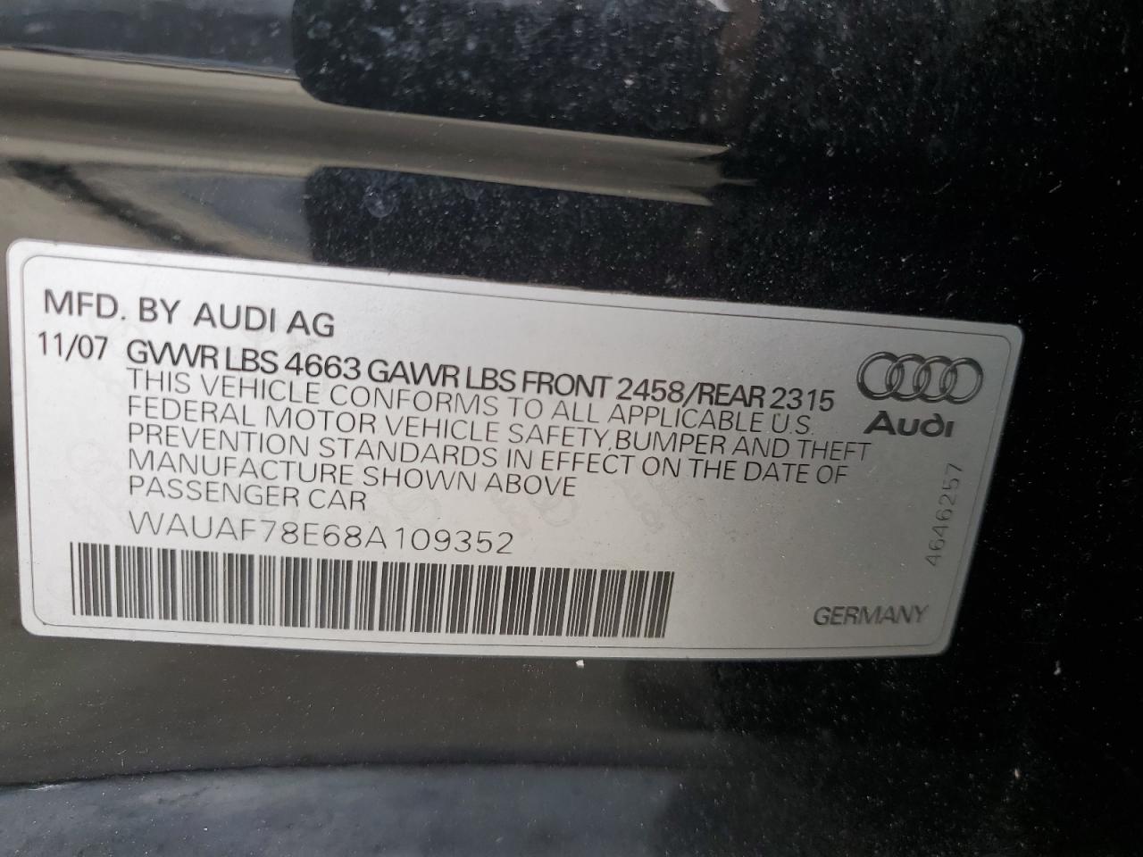2008 Audi A4 - Image 12