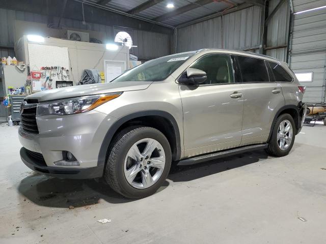 TOYOTA HIGHLANDER 2015 Серебристый